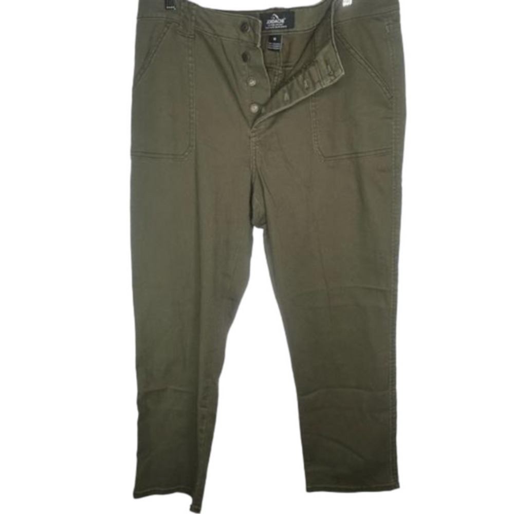 Jordache high rise straight button fly 18
